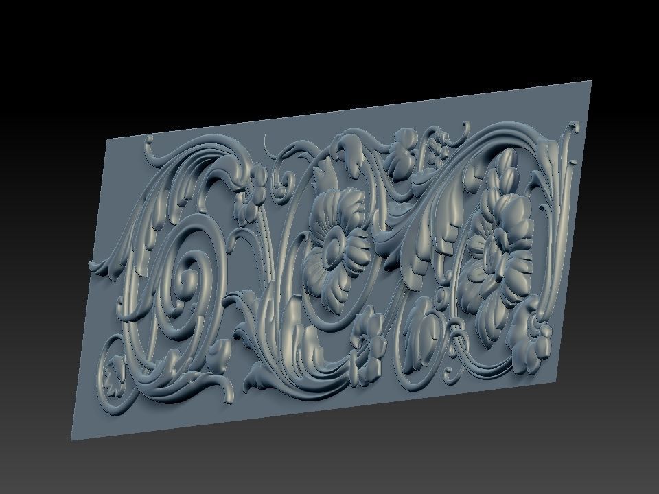 3D FLORAL DESIGN 3D model_1