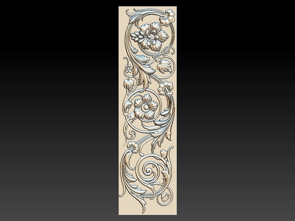 3D FLORAL DESIGN 3D model_15