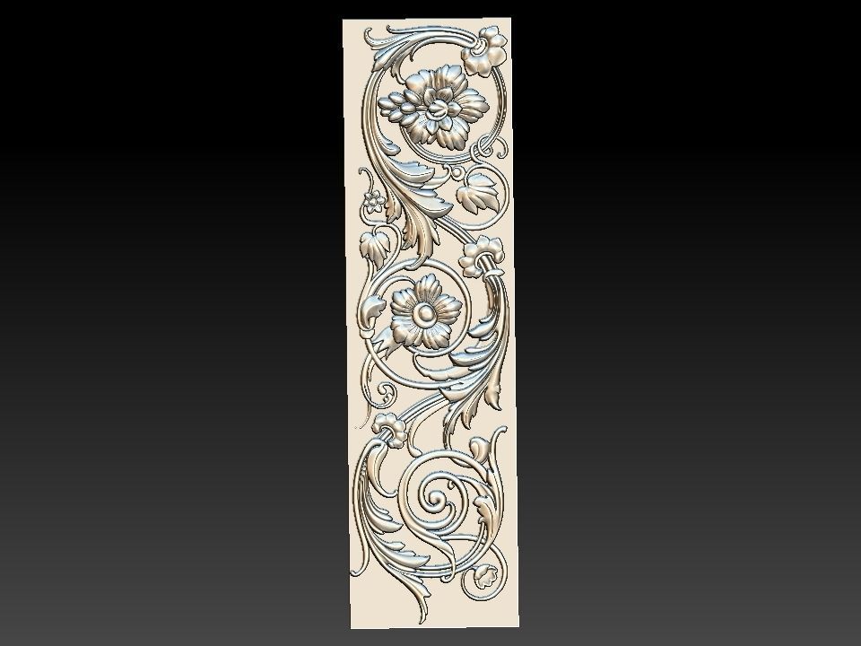 3D FLORAL DESIGN 3D model_12