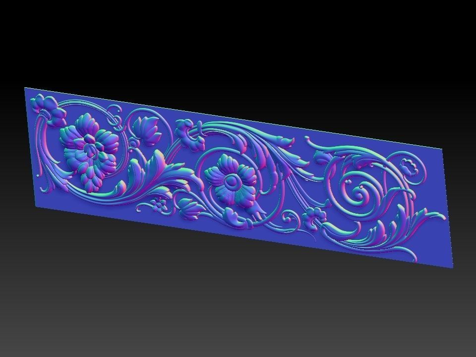 3D FLORAL DESIGN 3D model_17