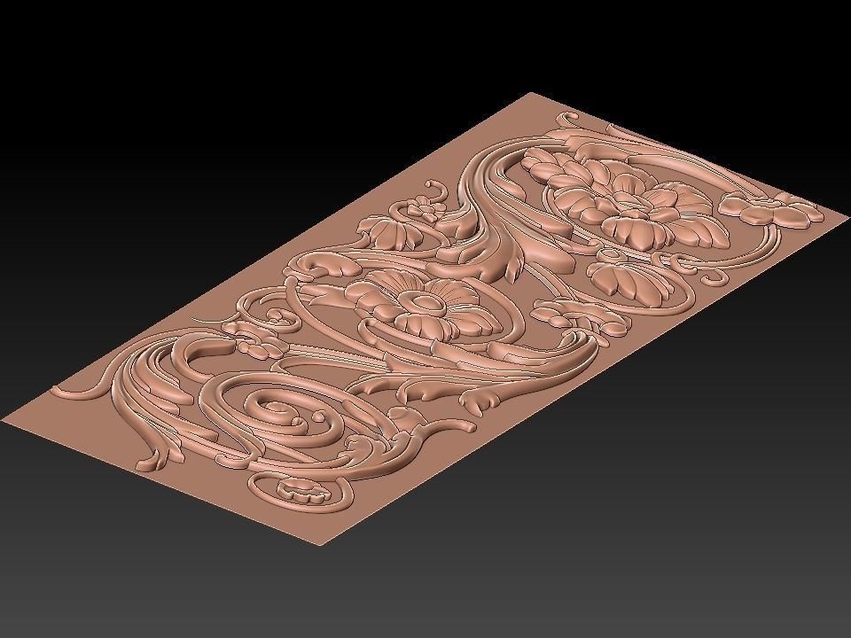 3D FLORAL DESIGN 3D model_8