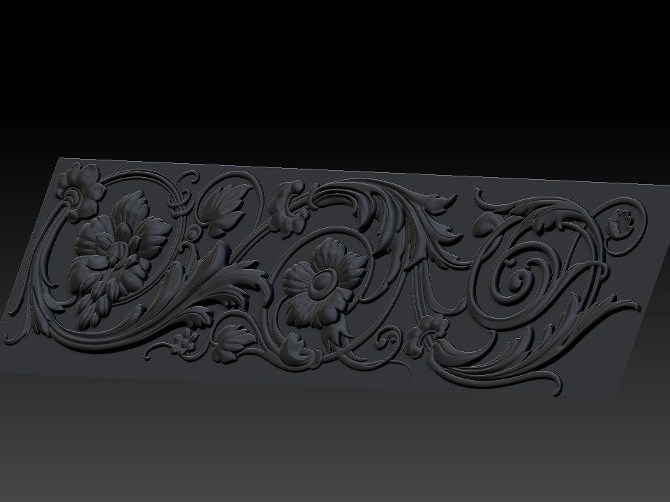 3D FLORAL DESIGN 3D model_20