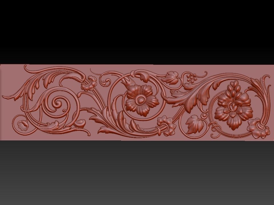 3D FLORAL DESIGN 3D model_2