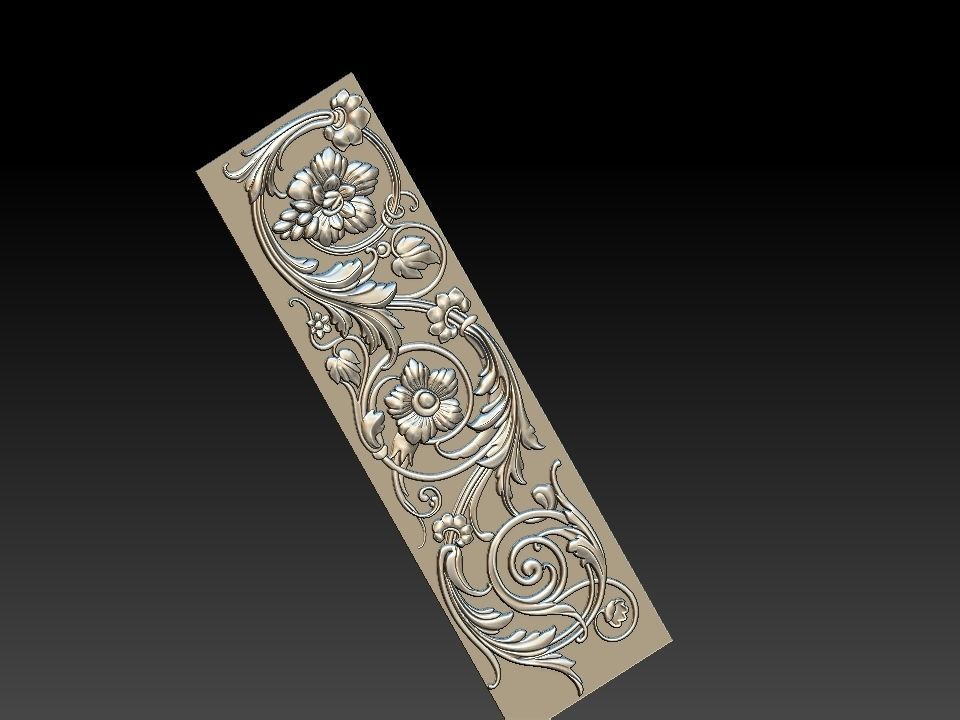 3D FLORAL DESIGN 3D model_14