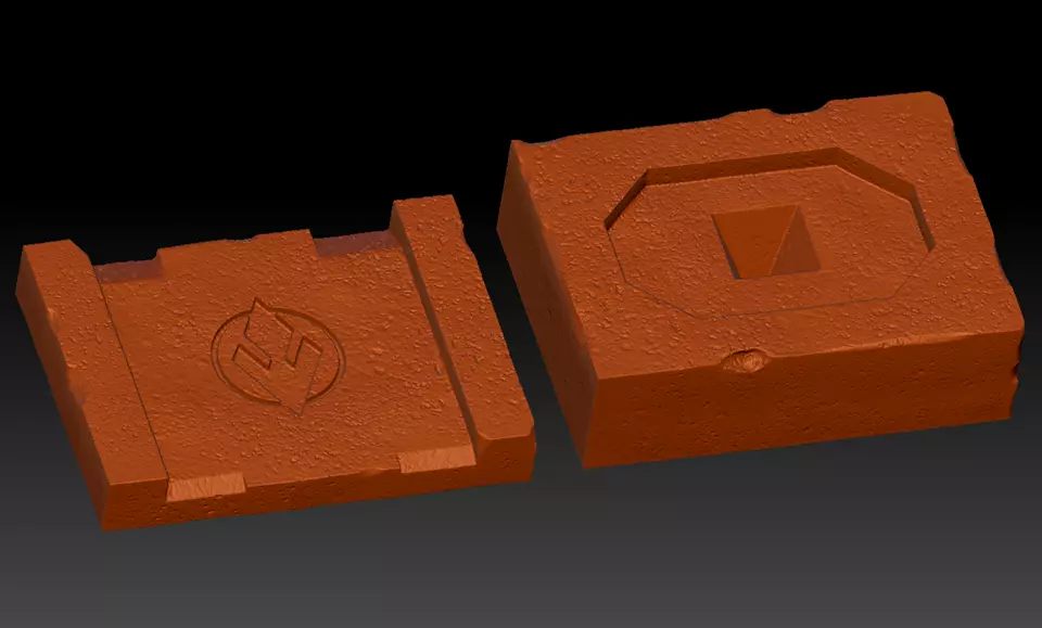 Far Away Galaxy Darkside Treasure Chest 3D print model_0