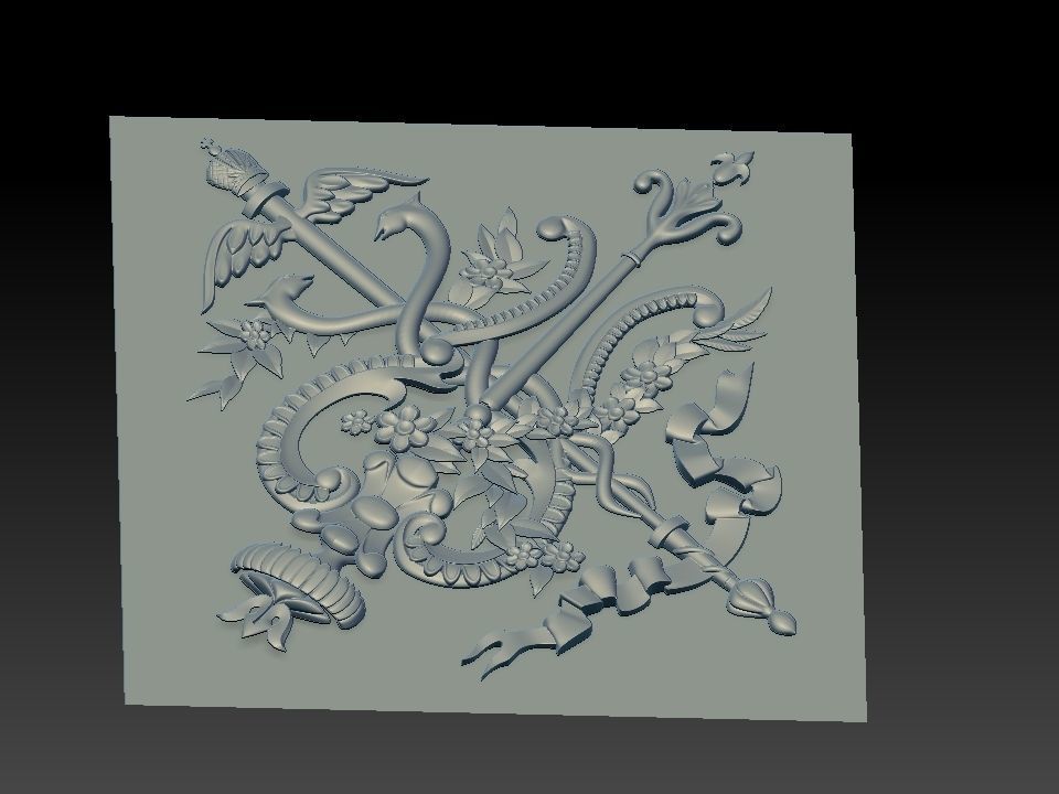 3D FLORAL DESIGN  Free 3D model_19