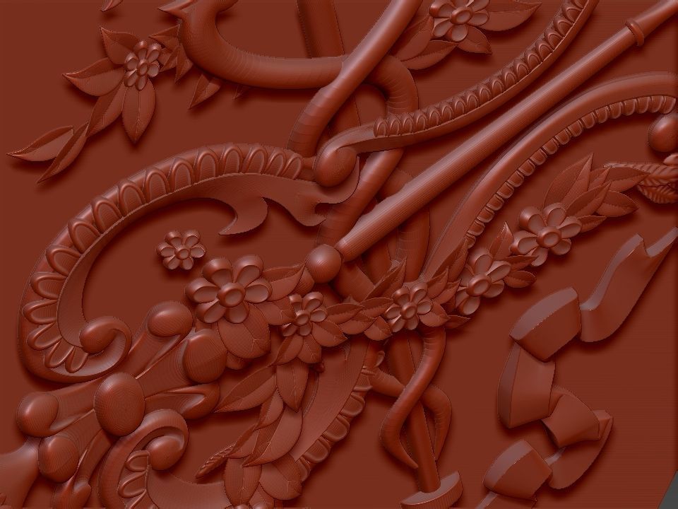 3D FLORAL DESIGN  Free 3D model_27