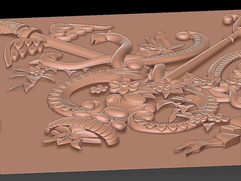 3D FLORAL DESIGN  Free 3D model_6