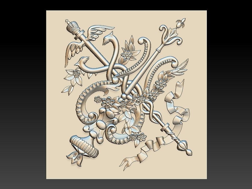 3D FLORAL DESIGN  Free 3D model_12