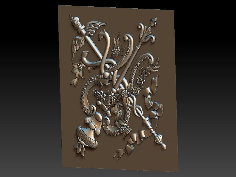 3D FLORAL DESIGN  Free 3D model_13