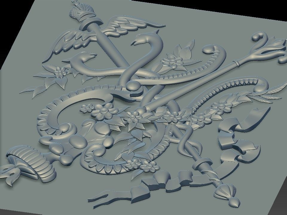 3D FLORAL DESIGN  Free 3D model_18