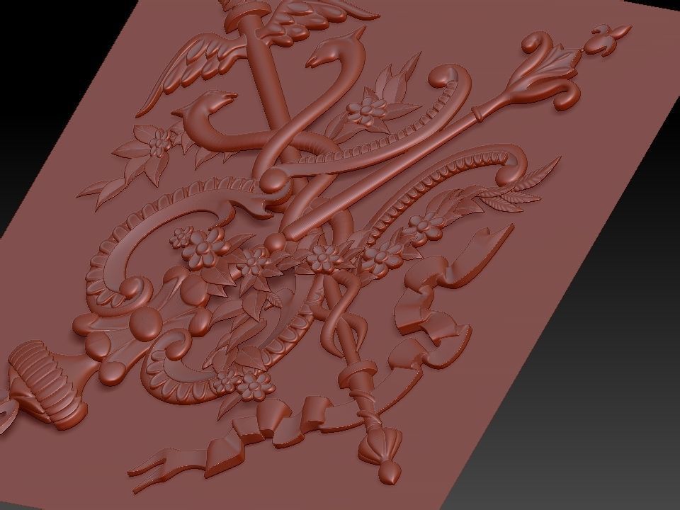 3D FLORAL DESIGN  Free 3D model_22
