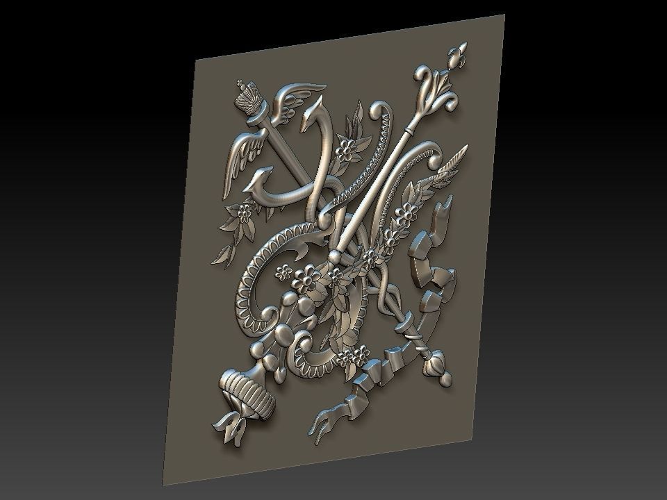 3D FLORAL DESIGN  Free 3D model_15