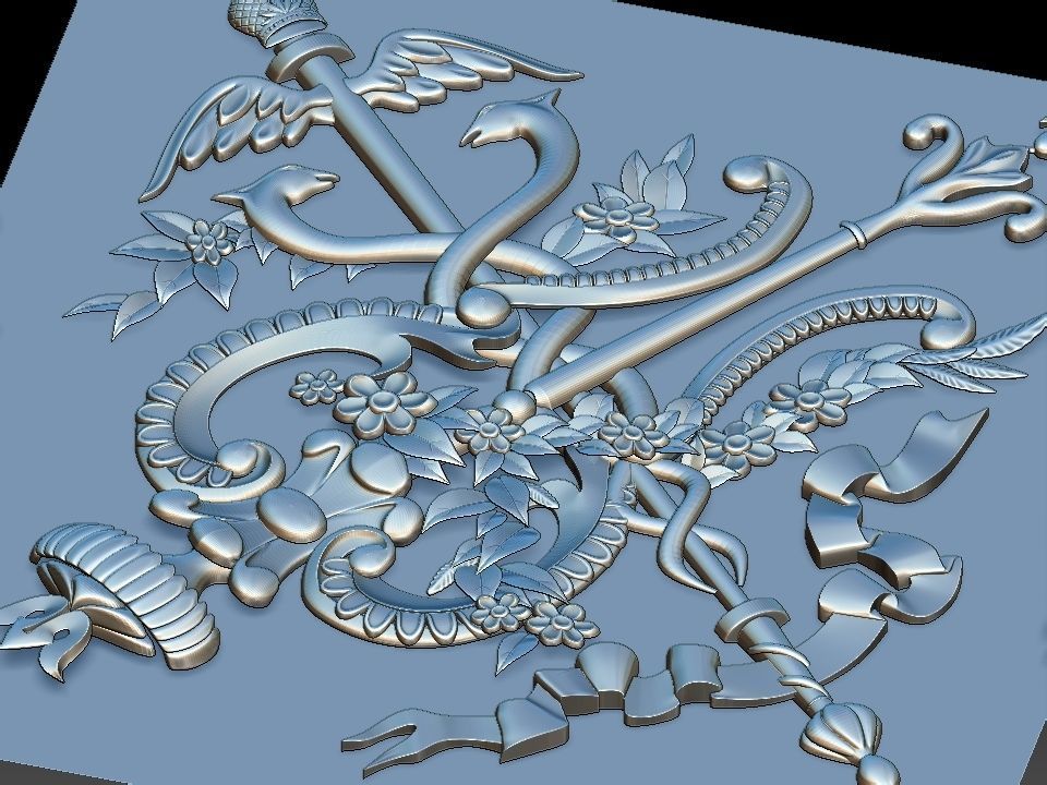 3D FLORAL DESIGN  Free 3D model_16
