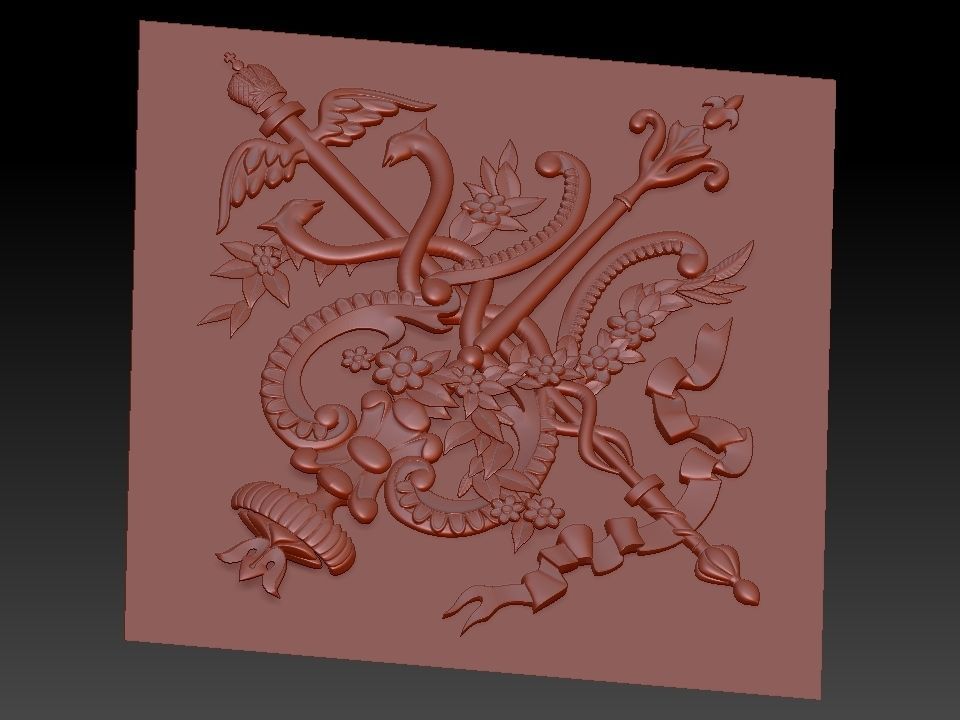 3D FLORAL DESIGN  Free 3D model_25