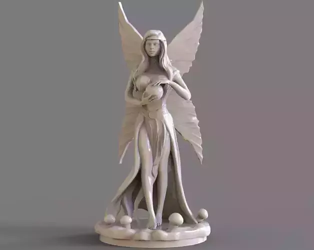Fairy Sculpture 3D print model