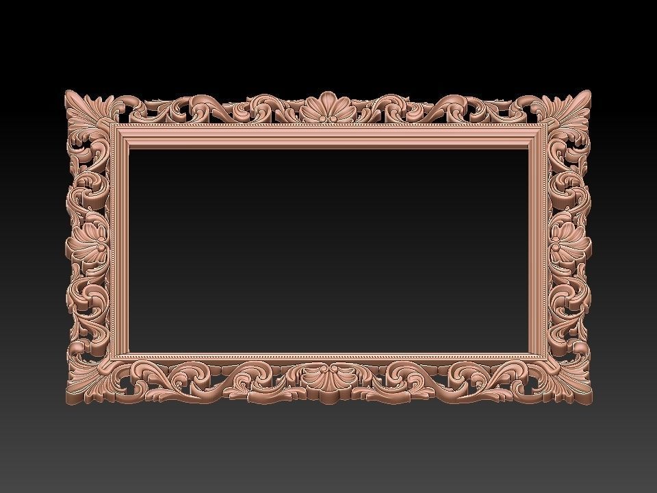 3D MIRROR FRAME 3D model_23