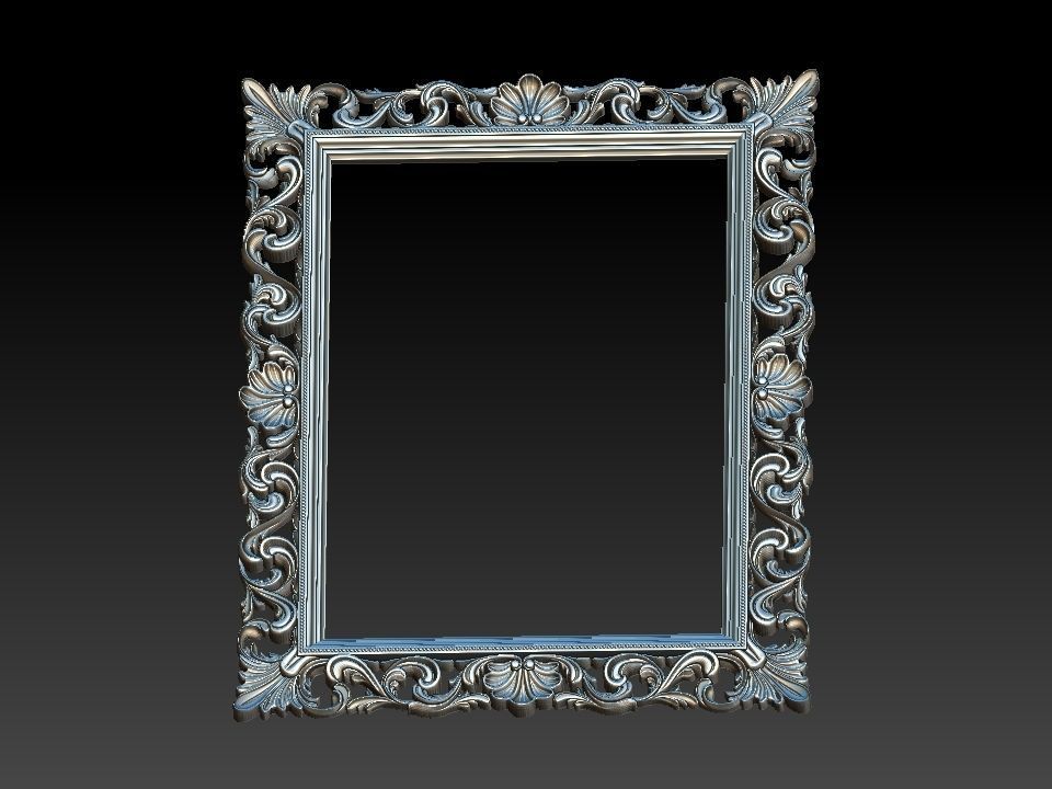3D MIRROR FRAME 3D model_19