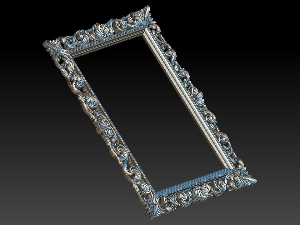3D MIRROR FRAME 3D model_20