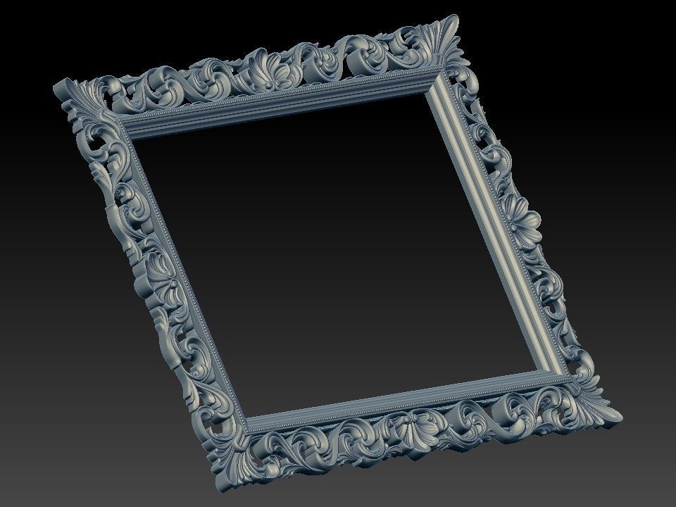 3D MIRROR FRAME 3D model_14