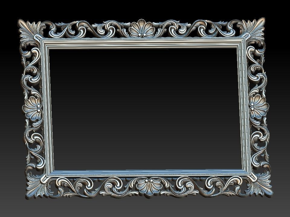3D MIRROR FRAME 3D model_17