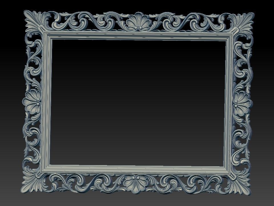 3D MIRROR FRAME 3D model_15