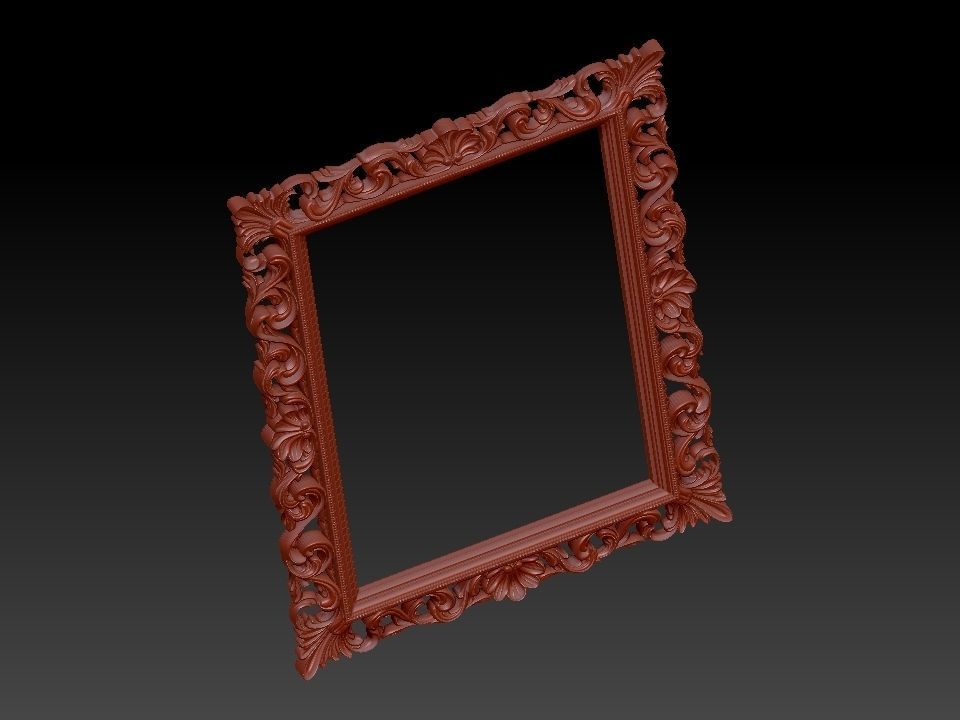 3D MIRROR FRAME 3D model_21