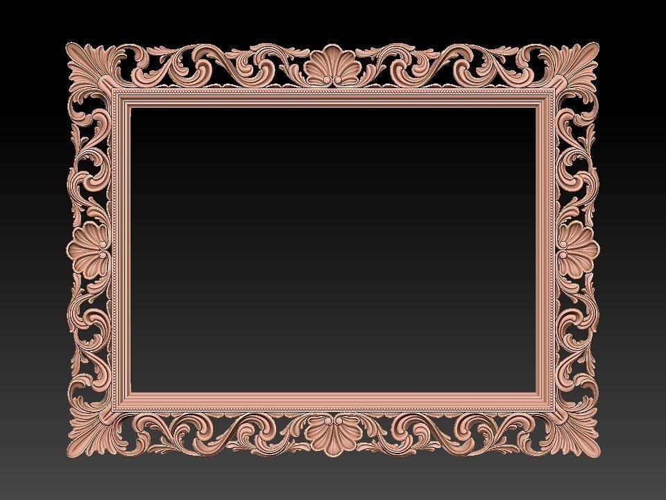 3D MIRROR FRAME 3D model_22