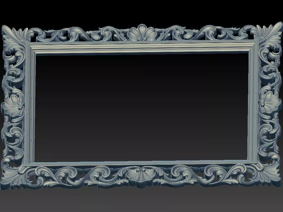3D MIRROR FRAME 3D model_0