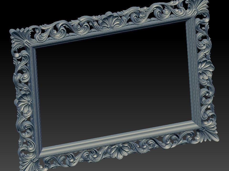 3D MIRROR FRAME 3D model_8