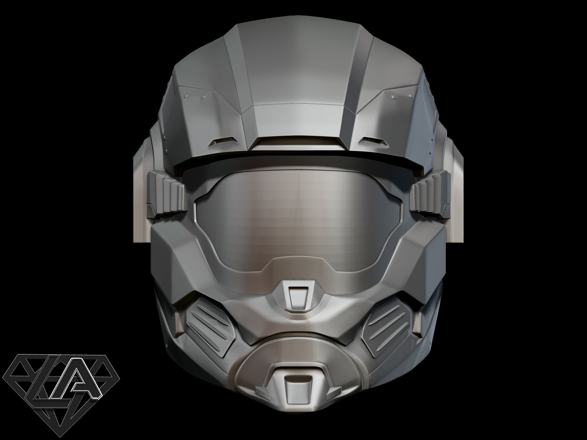 Halo Hazop Helmet 3D print model_1