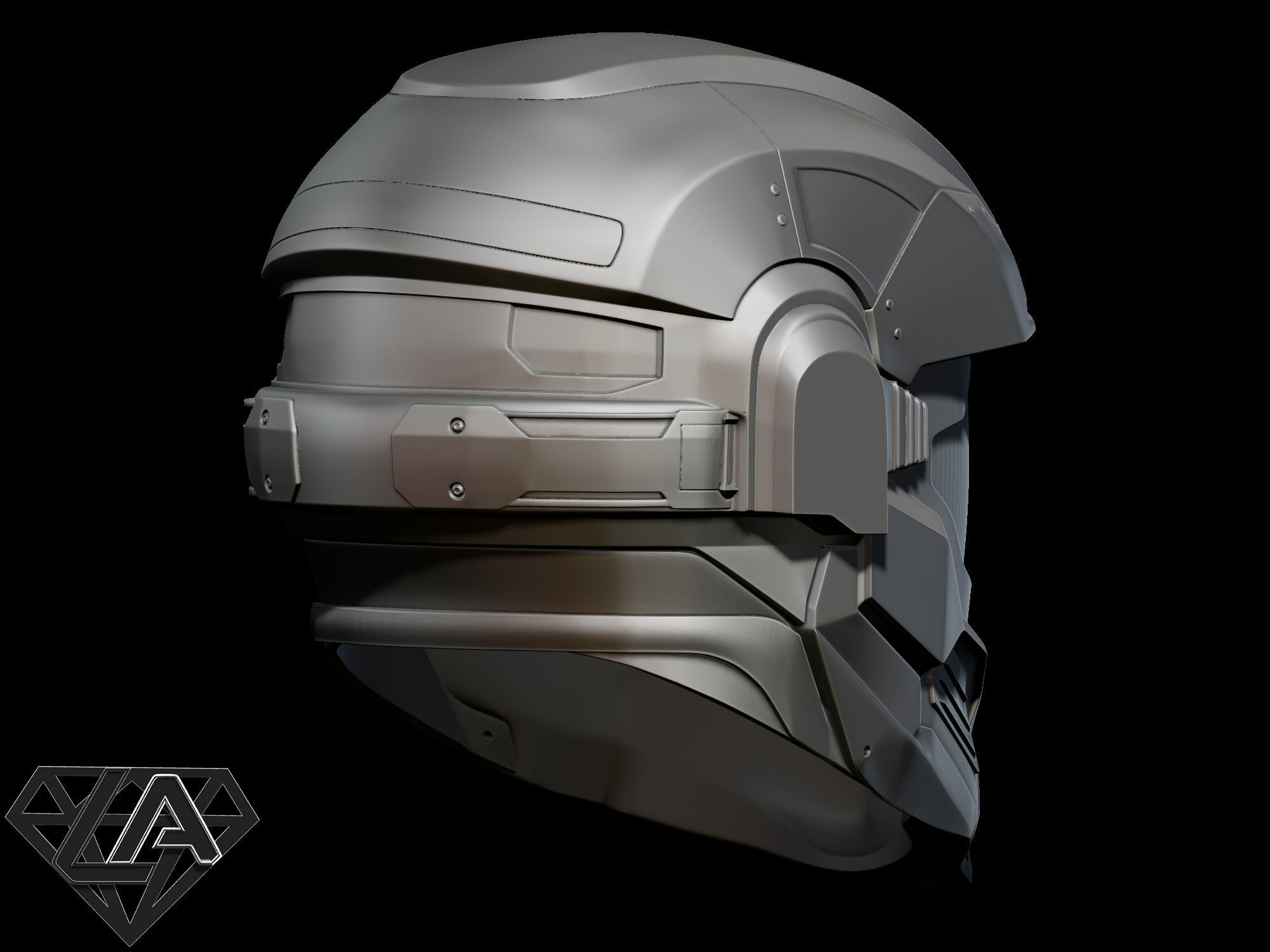 Halo Hazop Helmet 3D print model_11