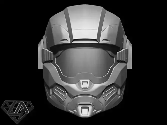 Halo Hazop Helmet 3D print model
