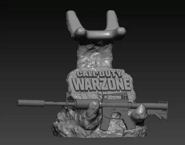 ps4 stand call of duty 3D model_0