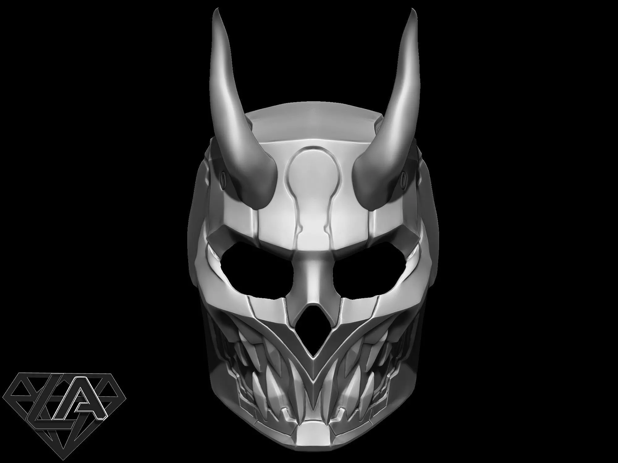 Cyberdemon mask  3D print model_0