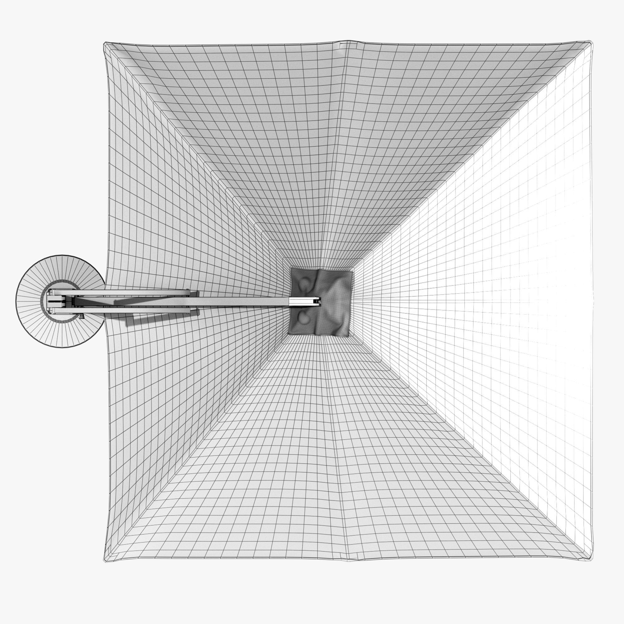 Parasols Icon Outdoor Umbrella 3D model_15