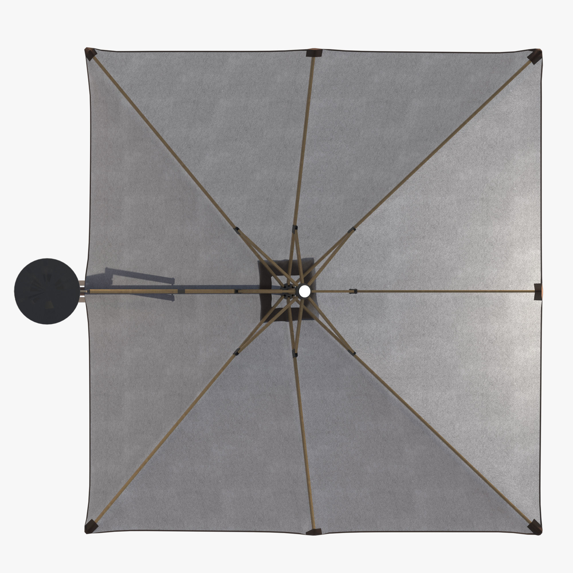 Parasols Icon Outdoor Umbrella 3D model_10