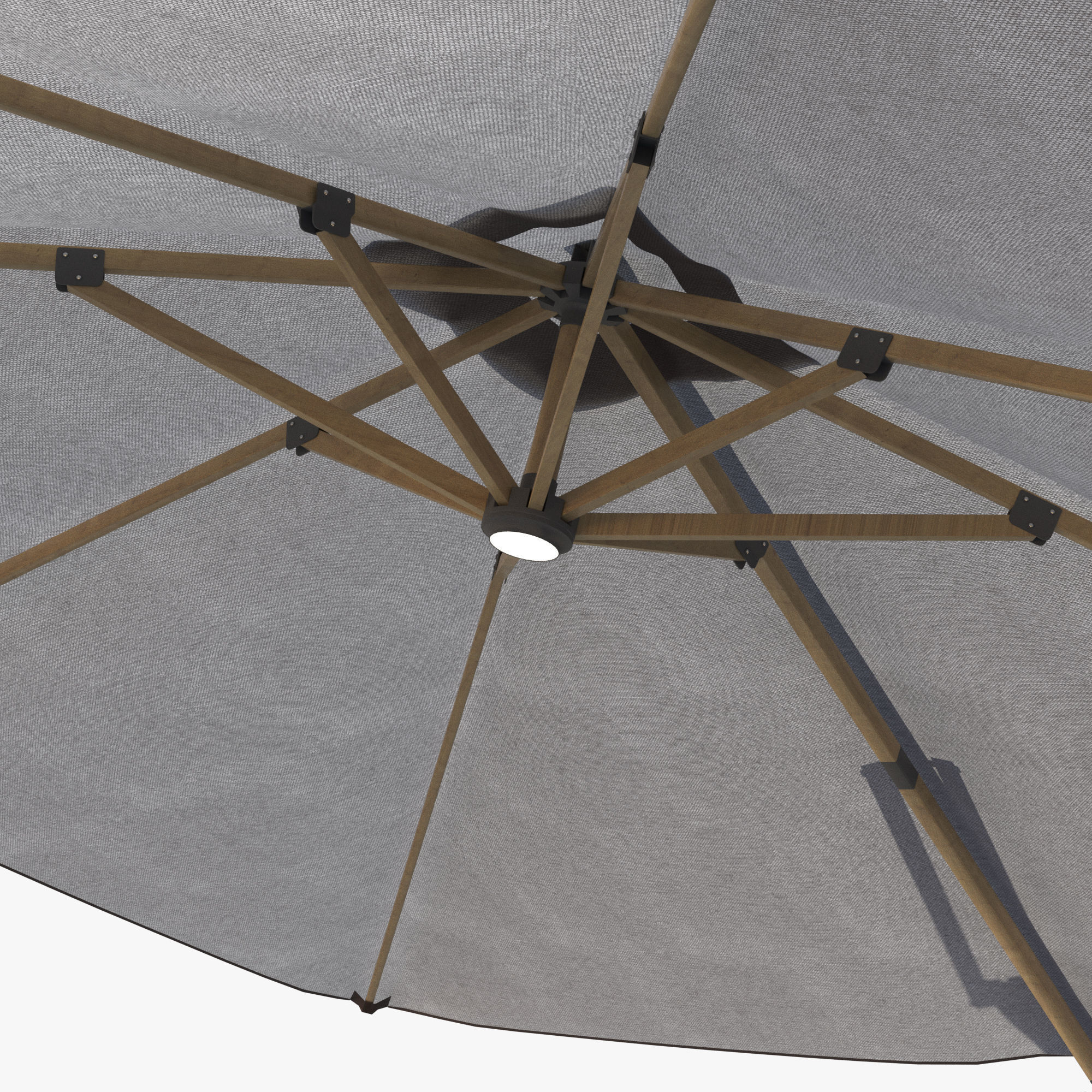 Parasols Icon Outdoor Umbrella 3D model_6