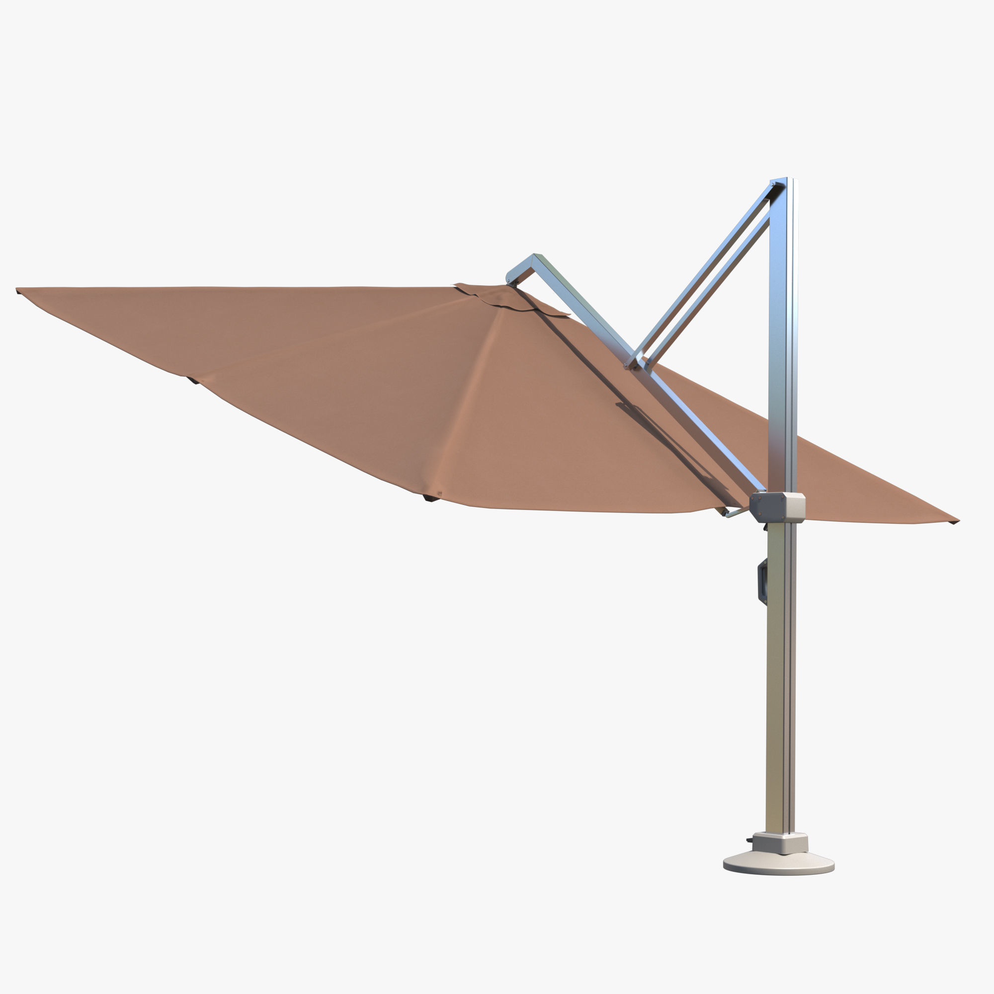 Parasols Icon Outdoor Umbrella 3D model_3
