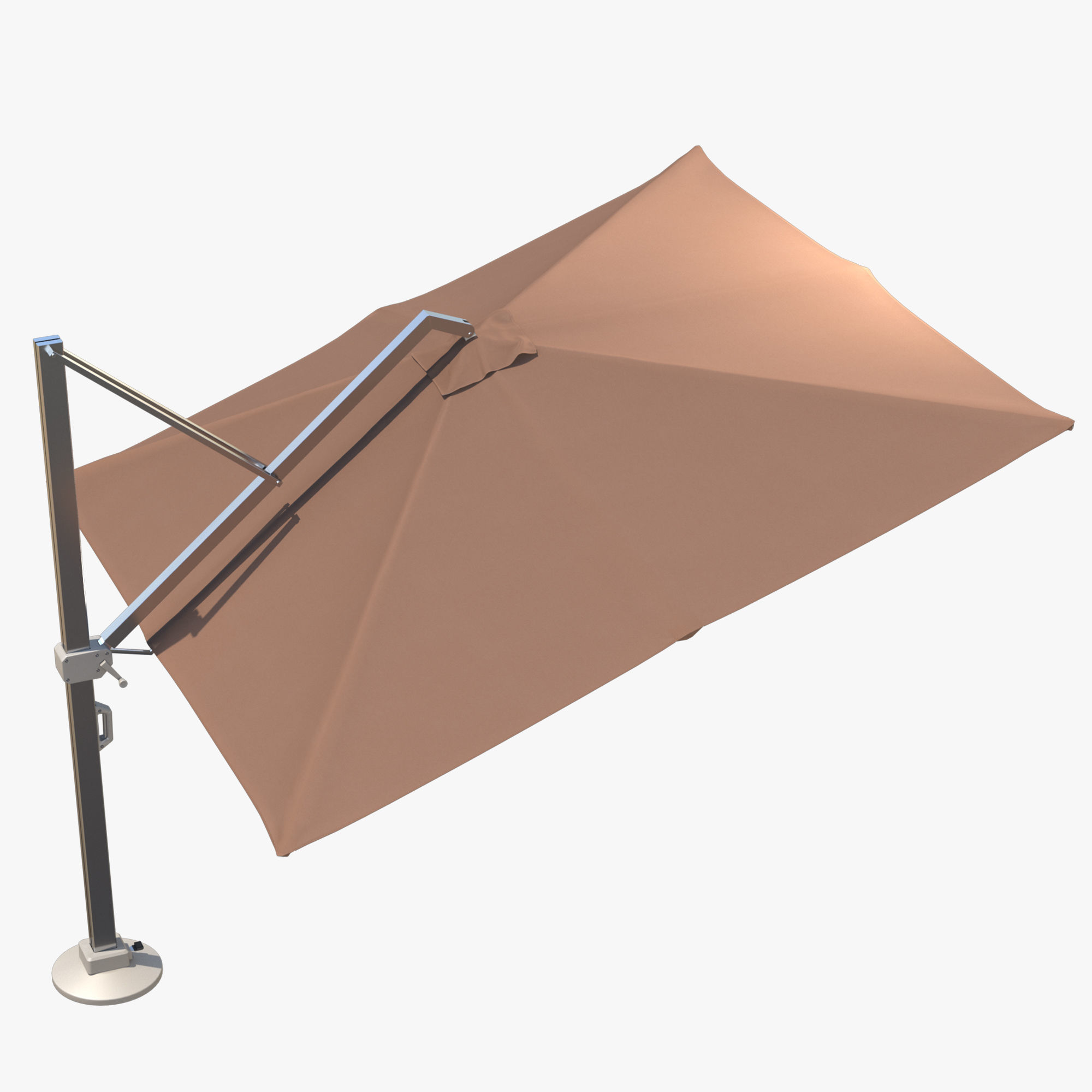 Parasols Icon Outdoor Umbrella 3D model_4