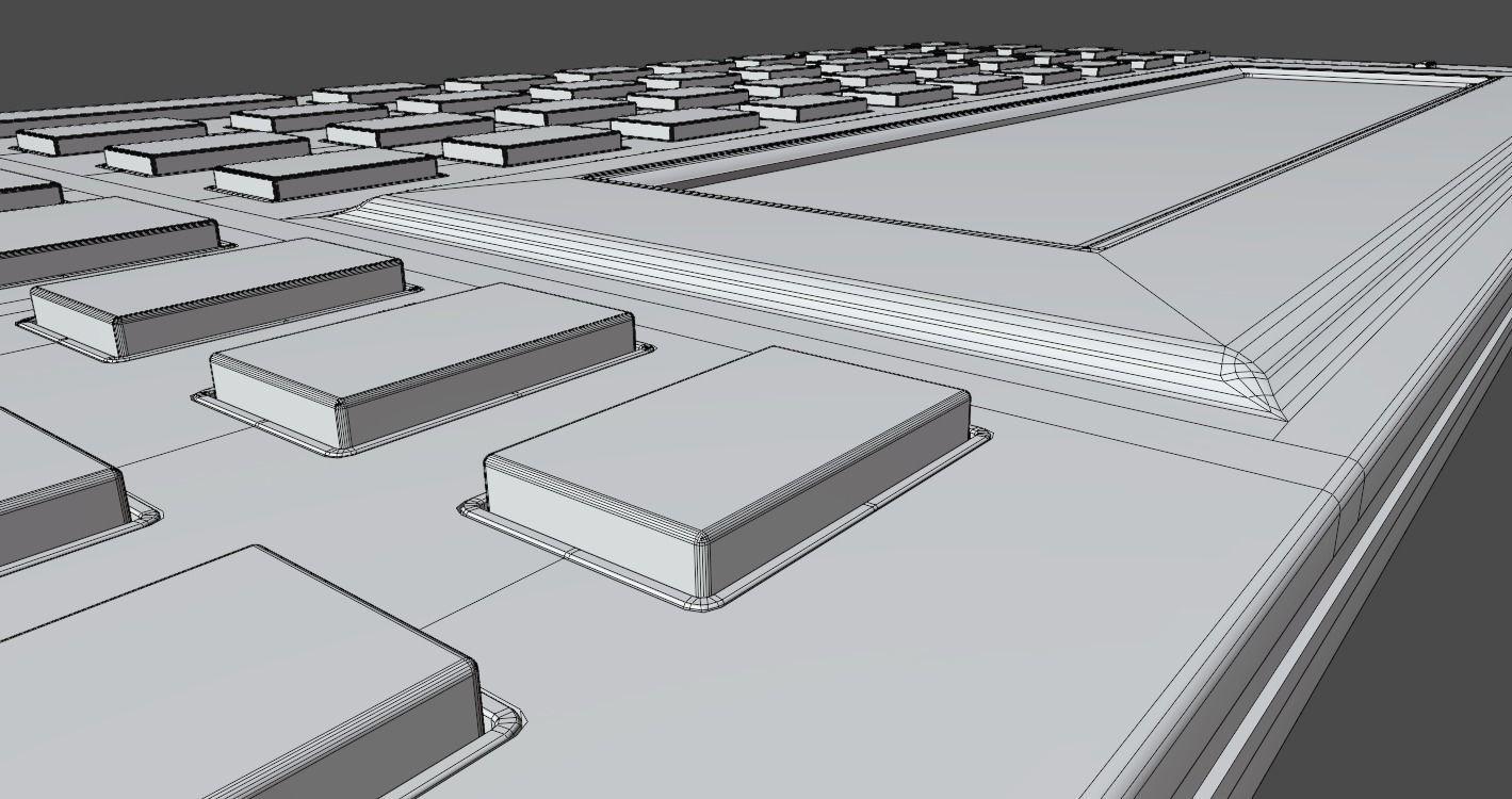 Pocket computer Sharp PC-1403H 3D model_6