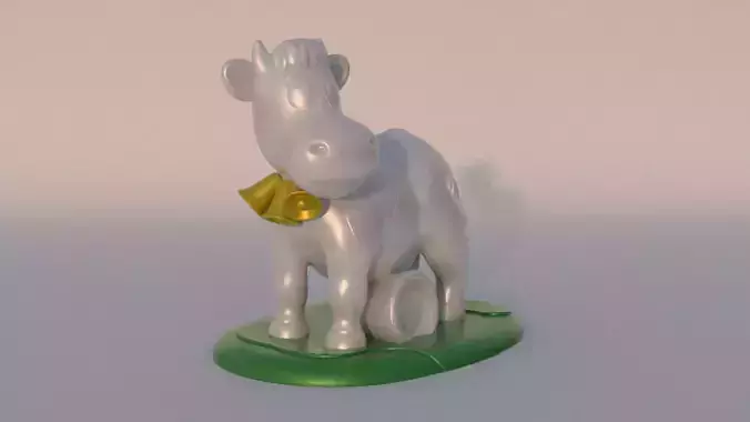 NUTRIMILK COW READY TO PRINT 3D print model