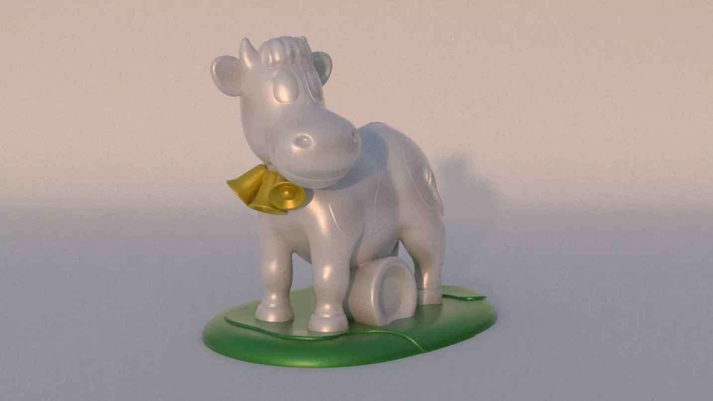 NUTRIMILK COW READY TO PRINT 3D print model