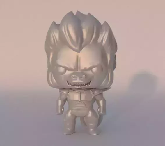 Funko Ape Vegeta Goku 3D Print