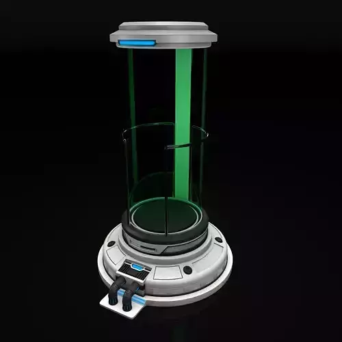 Sci Fi Liquid Container 3D model