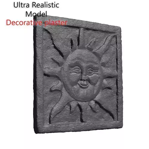 Ultra realistic Decorative plaster Scan