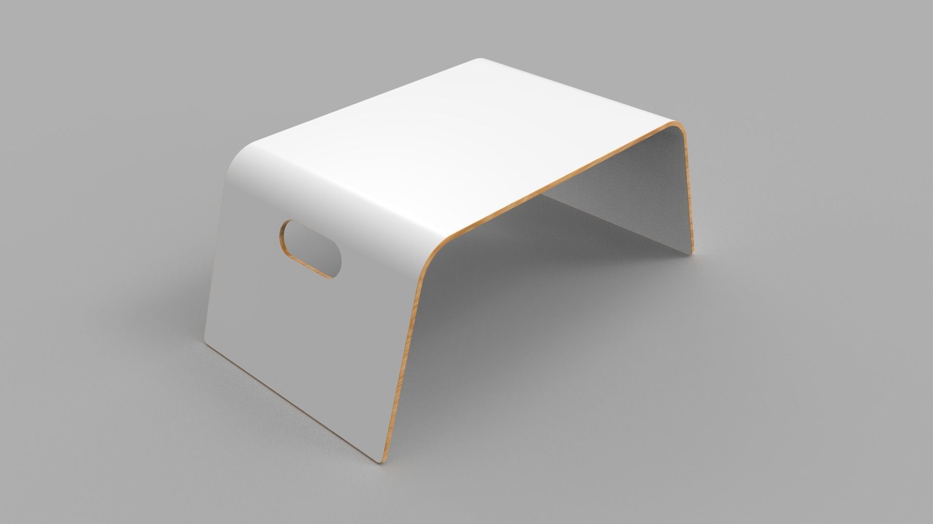 Laptop Table for Bed 3D model_7
