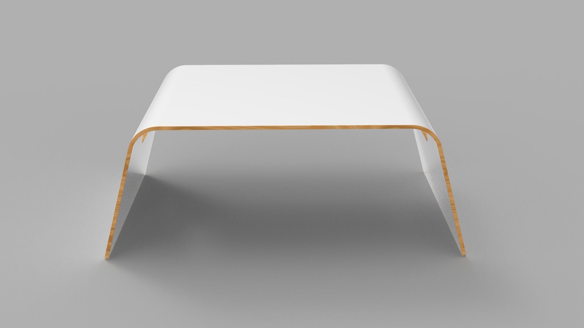 Laptop Table for Bed 3D model_2