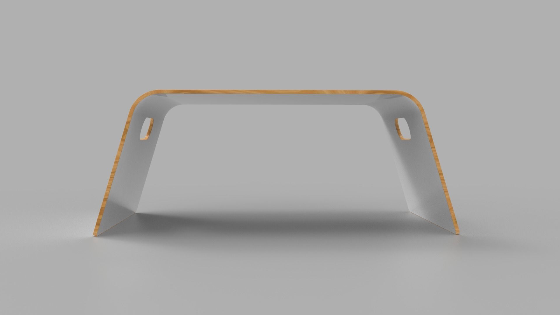 Laptop Table for Bed 3D model_1
