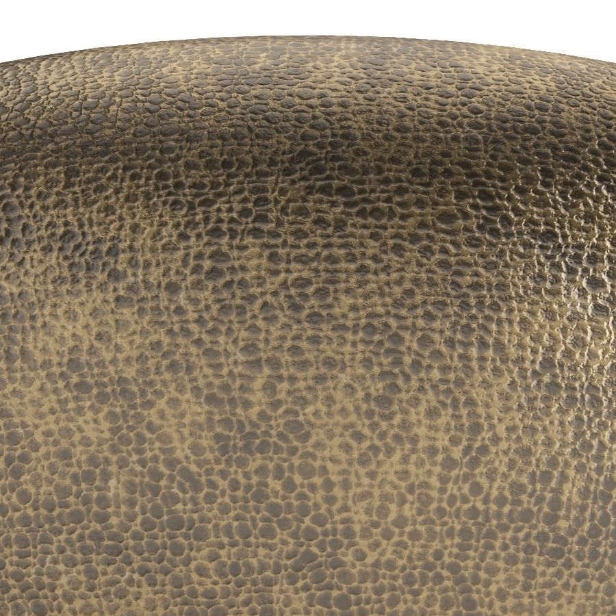 Goa Cocktail Table Antique Brass 3D model_8